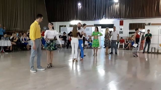 Copa de Oro 2018 - Libre Salsa Cubana - principiantes 14 финала 3 заход