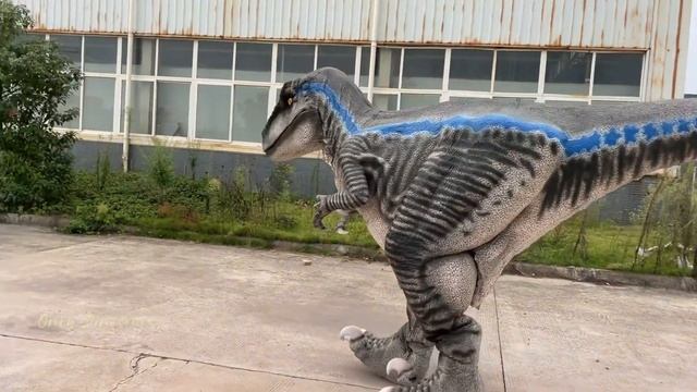 Jurassic Style Raptor Costume | Dinosaur Costume смотреть онлайн