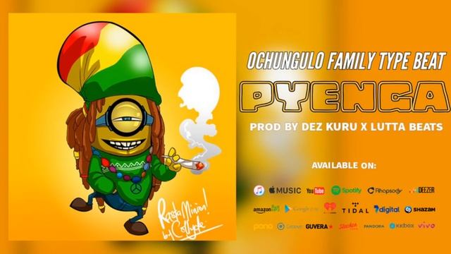 DANCEHALL / MOOMBAHTON OCHUNGULO FAMILY TYPE BEAT "PYENGA". смотреть онлайн