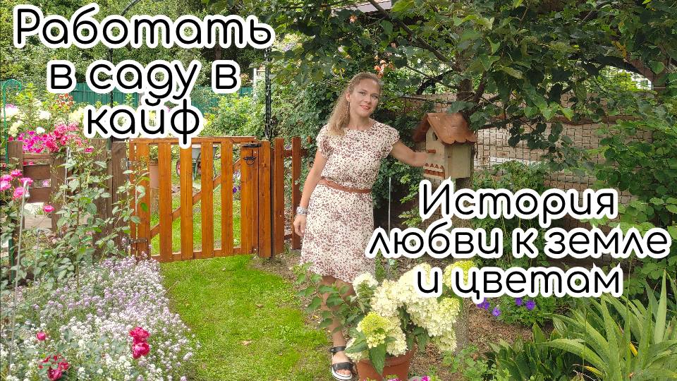 Работать в саду в кайф. История любви к земле и цветам. Сажаю хвойные на доращивание для изгороди