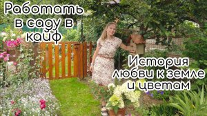 Работать в саду в кайф. История любви к земле и цветам. Сажаю хвойные на доращивание для изгороди