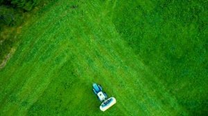 BCS Volcan Traktor med Edelweiss Skiveslåmaskin
