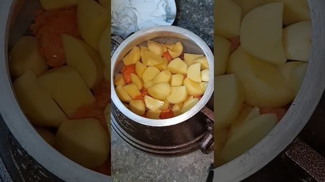 говядина тушеная с картофелем в афганском казане. #еда #рецепты #готовимдома #кухня #афганскийказан смотреть онлайн