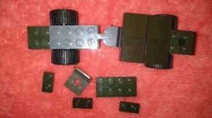 Лего грузовик с сочленённой рамой.Обзор+инструкция