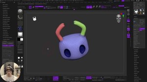 Bring Zbrush 2021.1.2 Polypaint into Blender (Tutorial)