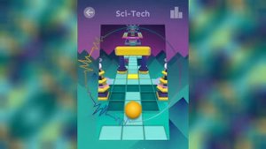 Sci-Tech - Rolling Sky - Modified & Audio Visualizer - NO GAMEPLAY