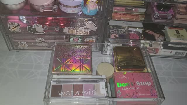 Организация и хранение косметики в органайзере.