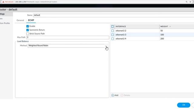 Palo Alto Networks Firewall - ISP Load balancing using ECMP смотреть онлайн