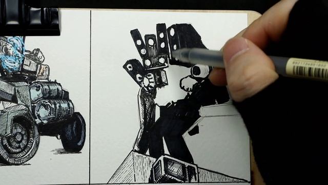 Drawing Skibidi Toilet Episode 38 / G-Man Skibidi Toilet 2.0 (debut), Laser Tank смотреть онлайн