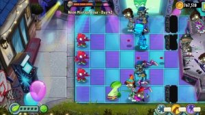 растения против зомби 2 перерисовка хардкорный зомбо с неоновыми структура топ