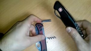 Нож wenger new ranger 63. Обзор. Сравнение с victorinox sentinel one hand