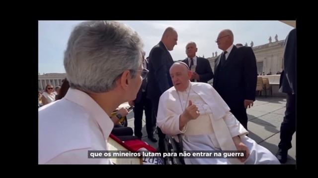 Romeu Zema se encontra com Papa Francisco