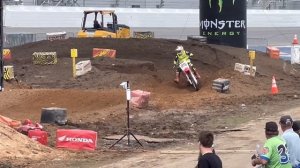 Carson Brown Shreds Daytona Vintage Supercross on 2001 CR250 2 Stroke!