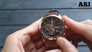 Обзор. Мужские наручные часы Curren 8291 Brown. Интернет-магазин ARI