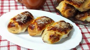 Рогалики с вишней