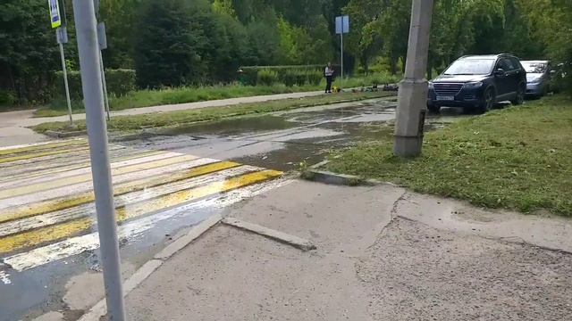 Потоп на Бажова Озерск август 2021