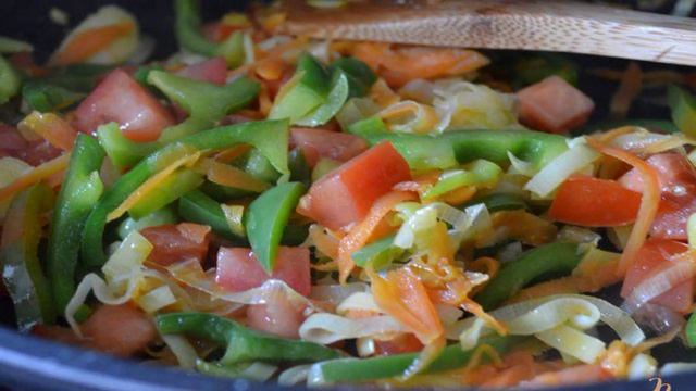 Фаршированные баклажаны Рататуй