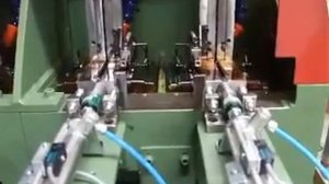 Резьбонарезной автомат для изготовления резьбы гаек (тест).