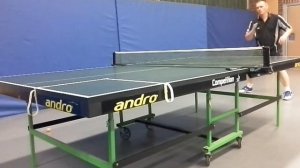 21Тренировка.11.11.2014.Накат справа по верхнему вращению из 9 квадрата в 9-й.