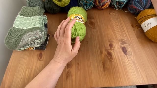 Что связала за май 1/2. Опять носки. Opal Nako. Новая пряжа Rellana с нестандартными составами. смотреть онлайн