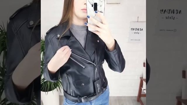 Видеообзор куртки косухи с поясом