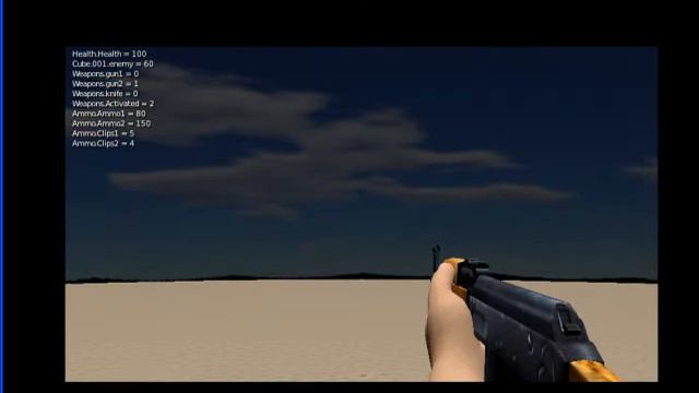 Blender Game Project - Update 1