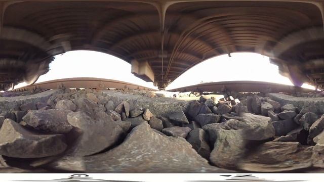 360° camera under train (4K) SU4210-007 KAMERA NA TORZE смотреть онлайн