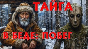 ЖУТКИЕ ТАЙНЫ ЖИТЕЛЕЙ ТАЙГИ: "ПОБЕГ". Страшные истории на ночь. Страшилки на ночь. Ужасы.