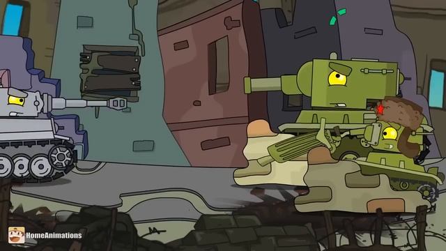 HomeAnimations - Мультики про танки  ТОП-10 серий БЕЗ РЕКЛАМЫ - Мультики про танки