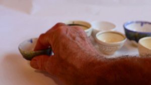 Керамическая масса W 73, глазурный обжиг.