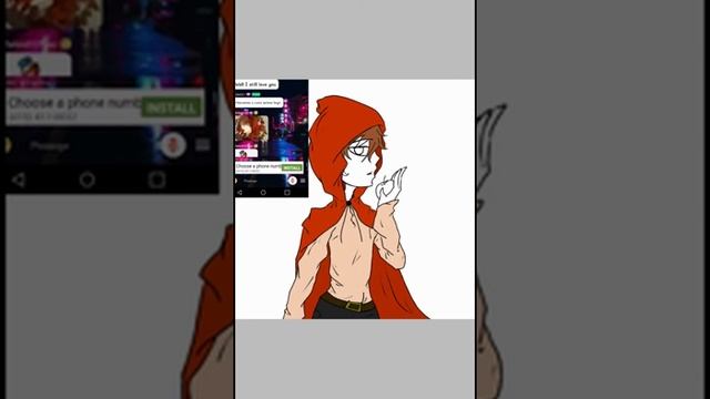Little red riding hood Male (Speedpaint)