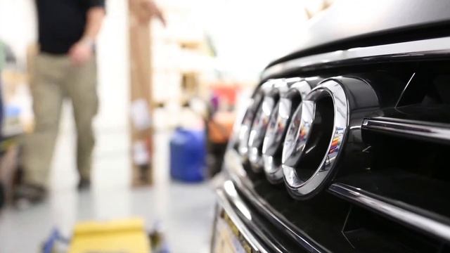 Audi A7 Matte Black смотреть онлайн