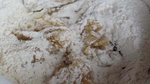 Лимонный пирог крошка с семечками тыквы
