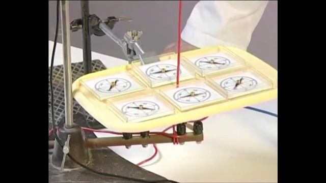 Тогу бар түз өткөргүчтүн магнит талаасынын күч сызыктарынын формасын жана багытын аныктоо смотреть онлайн