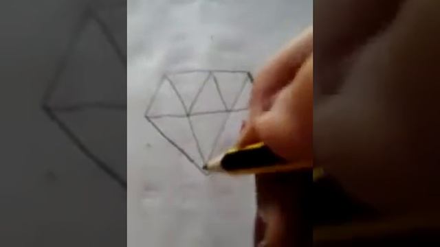 Рисуем рубин с кубиком-рубиком смотреть онлайн