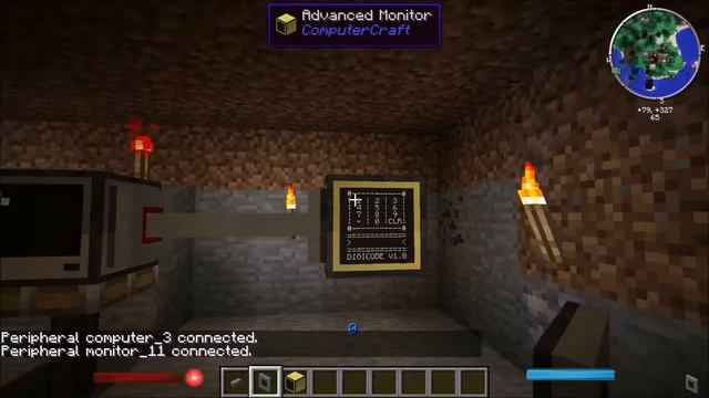 Minecraft Digicode [Digital code reader for computercraft]