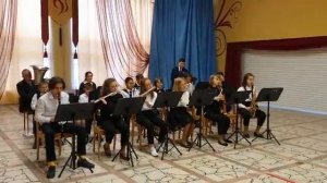 Василий Агапкин Марш " Прощание славянки " Духовой оркестр ДМШ 3 г. Набережные Челны