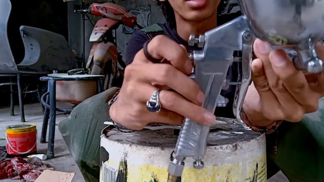 review spray gun untuk pemula - sagola F-75G смотреть онлайн