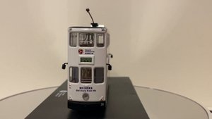 Модель гонконгского трамвая в масштабе 1:76