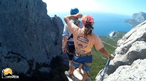 Никита  Ilias-kay Rope jumping with Skyline x-team in Crimea