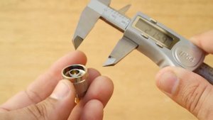 N Male to SMA Female Adapter - Dimensions Overview