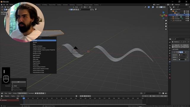 Create Crazy Shapes With Blender's Curve Modifier смотреть онлайн