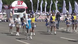 Шествие на день города, Комсомольск-на-Амуре, 2019