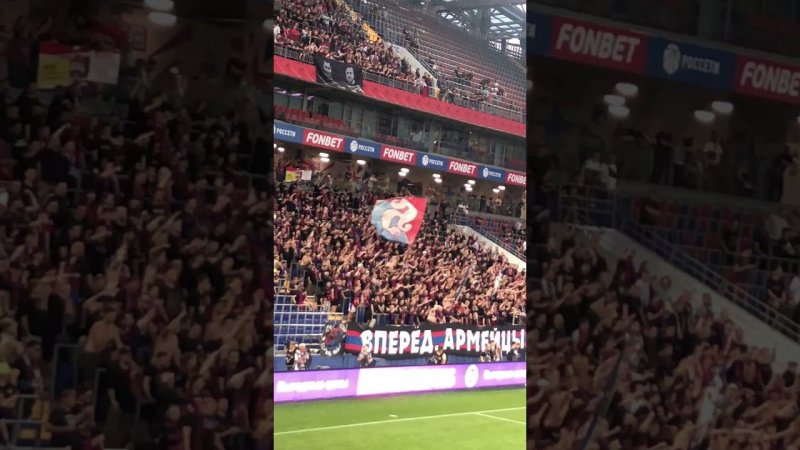 ЦСКА - Факел, 9 августа 2023. Red-Blue Warriors!