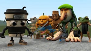 CAPUCHINO ASSASSINO ПРОТИВ TRALALERO TRALALA TUNG TUNG TUNG SAHUR BRR BRR PATAPIM В ГАРРИС МОДЕ!