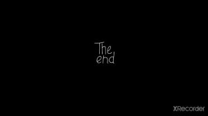 Заставка The end под другую музыку.