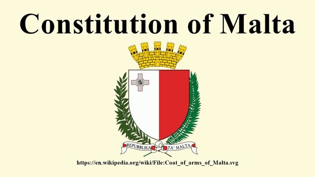 Constitution of Malta смотреть онлайн