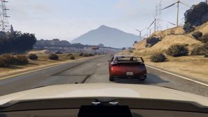 【GTA5】Dashcam captures Blaine County Police Chase and Shooting《LSPDFR》