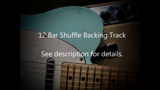 Blues - Shuffle Backing Track in G  120 bpm смотреть онлайн