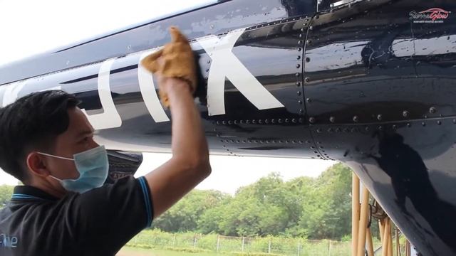The Helicopter Bell 407 Take a Maintenance...